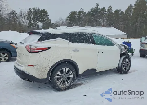 2017 Nissan Murano S из США, поврежденный, VIN 5N1AZ2MH7HN173367